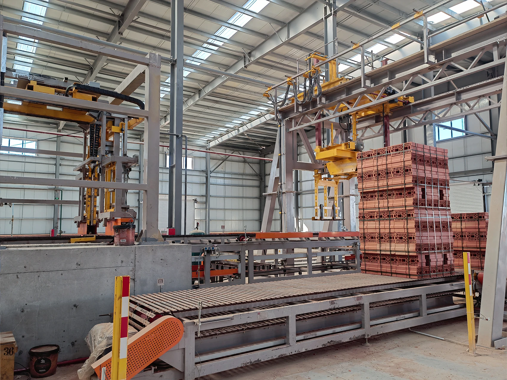 Automated brick packaging